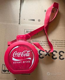Borraccia Coca Cola con tracolla 