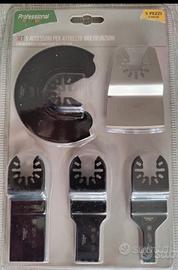 set 5 accessori per attrezzo multifunzione 