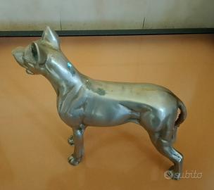 statua di alano tedesco in bronzo 