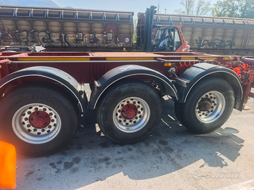 Semirimorchio porta container ribaltabile 30 p