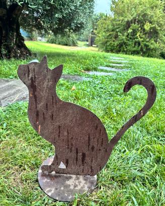 Gatto Ornamentale da Giardino