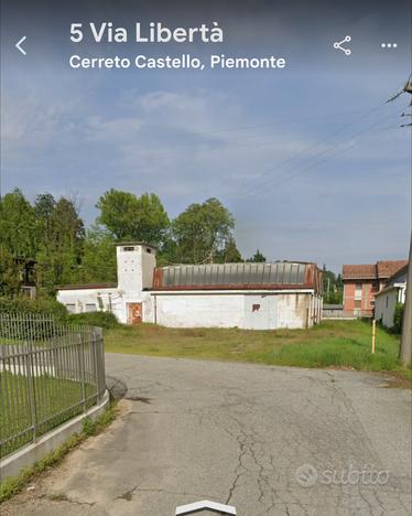 Capannone 600 mt a Cerreto Castello