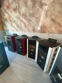 stufe a pellet della style fuego a partire da 6 kw