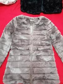 giubbini smanicati e cappotti pelliccia sintetica 