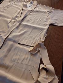 Vestaglia kimono in seta Frette