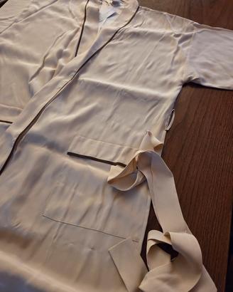 Vestaglia kimono in seta Frette