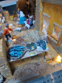 cestini pesce presepe miniature 