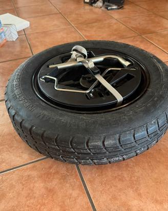 Ruota di scorta Fiat 500 e Panda