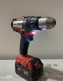 trapano avvitatore MILWAUKEE M18+batteria 4.0 ah