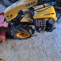 Motocoltivatore con trincia