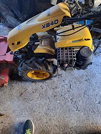 Motocoltivatore con trincia