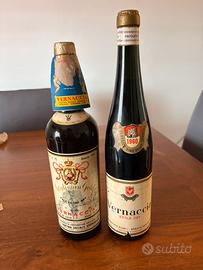 Vino Vernaccia 1960