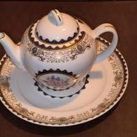 Teiera con piatto Limoges originale