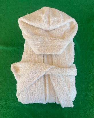Accappatoio spugna 100 % cotone biologico L/XL