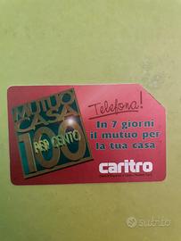 Scheda telefonica Rara