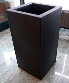 Fioriera Teraplast quadrata 40x40x80 h cm