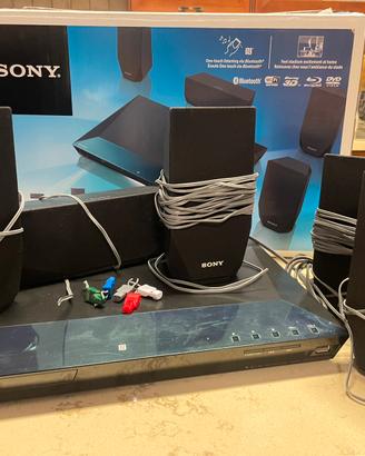 Home theatre blue ray sony 5.1 modello BDV-E2100