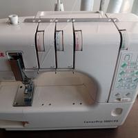 Macchina da cucire, copertura e catenella Janome