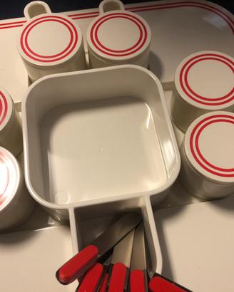 Set da caffè di Pino Spagnolo per Biesse, 1976