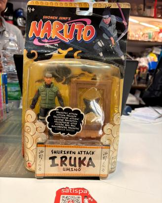 Action Figure Iruka Umino Shuriken Attack
