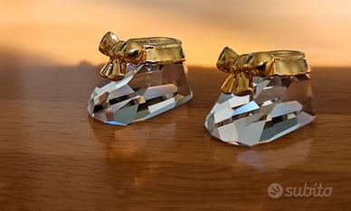 Swarovski scarpette neonato