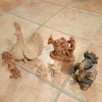Ceramiche fatte a mano degli anni '80.