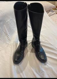 Stivali da donna in pelle