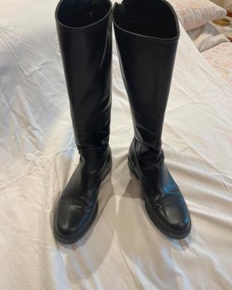 Stivali da donna in pelle