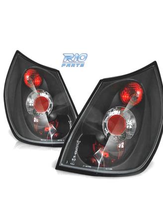 FANALI RENAULT SCENIC 03-06 LOOK LEXUS NERO