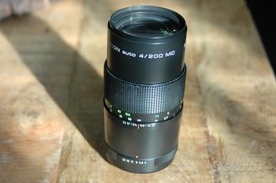 Teleobiettivo Pentacon 200mm f:4