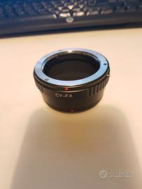 Adattatore da Contax a Fuji,CY a FX