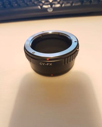 Adattatore da Contax a Fuji,CY a FX
