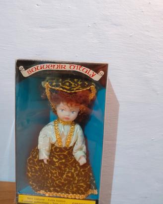 Bambola Vintage Souvenir d'Italy Gressoney 