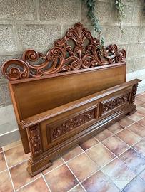 letto in legno 