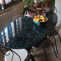 tavolo ovale vintage 