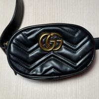 Marsupio nero Donna GG