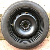 Ruota di scorta Fiat Panda 2013 con cerchio da 15”