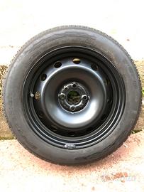 Ruota di scorta Fiat Panda 2013 con cerchio da 15”