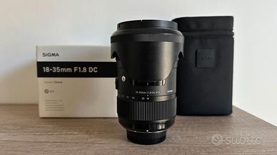 Sigma 18-35mm f/1.8 DC HSM Art per Nikon F