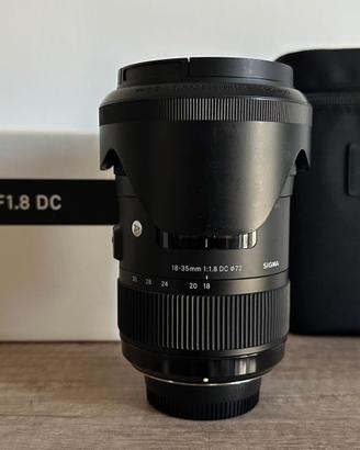 Sigma 18-35mm f/1.8 DC HSM Art per Nikon F