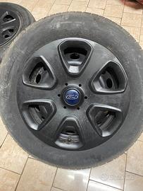 Ruoti e copricerchi neri Ford Ka 2 serie