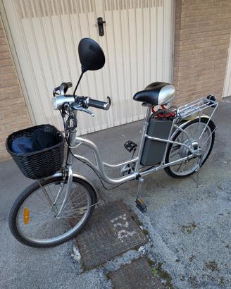 bicicletta elettrica litio