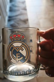 Boccale vetro ufficiale Real Madrid Vintage 2006