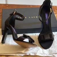 Sandalo raso nero numero 36