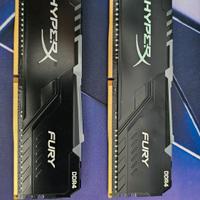 Ram Hyperx Fury ddr4 2x8gb