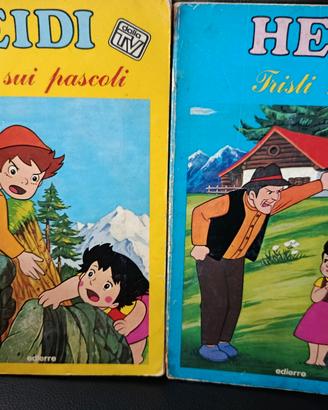 Due fumetti Heidi anni 80 