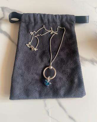Collana Pandora con Charm pendente farfalla