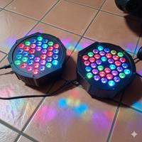 set 2 fari LED slim par