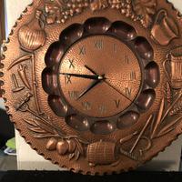 Orologio da parete inrame lavorato