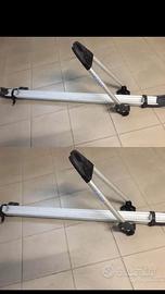2 porta biciclette Volkswagen alluminio con chiave